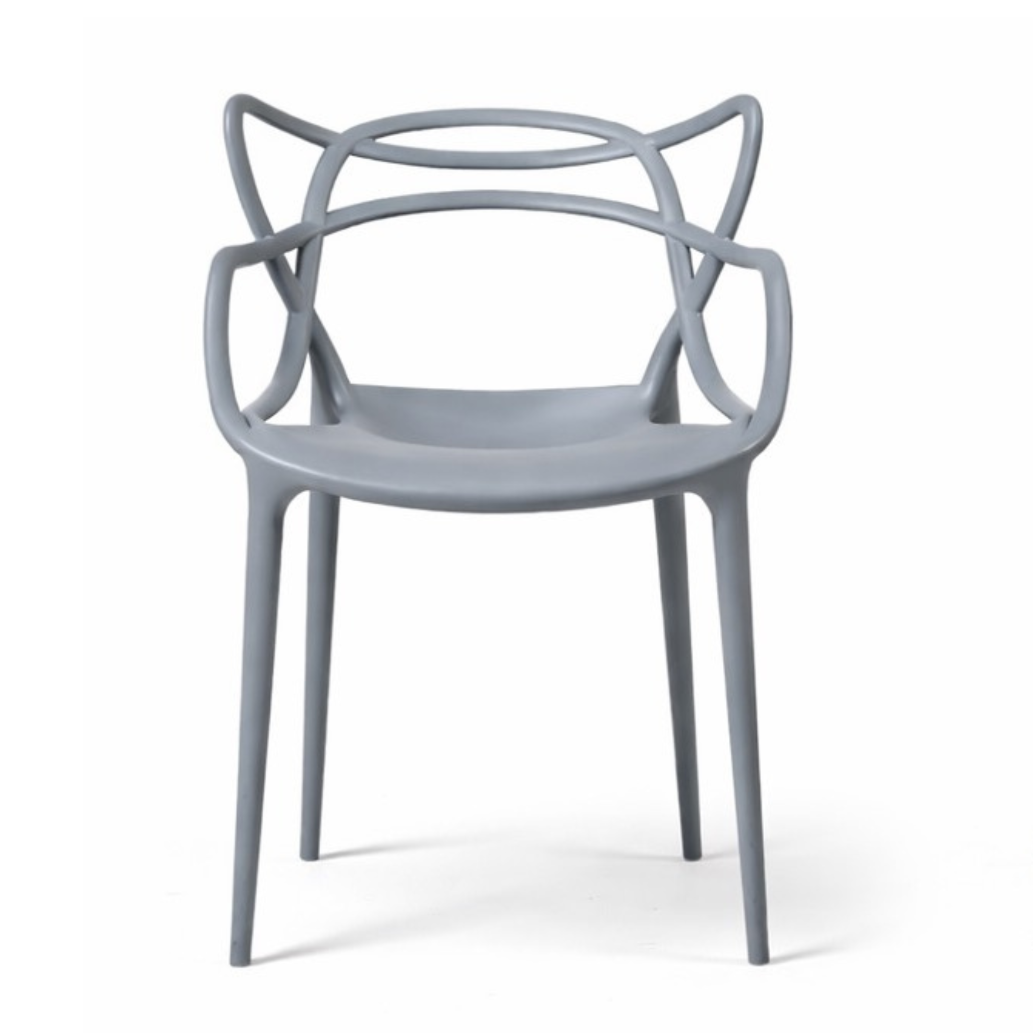 Chaise Milan Gris – Design Sophistiqué | Intérieur & Extérieur