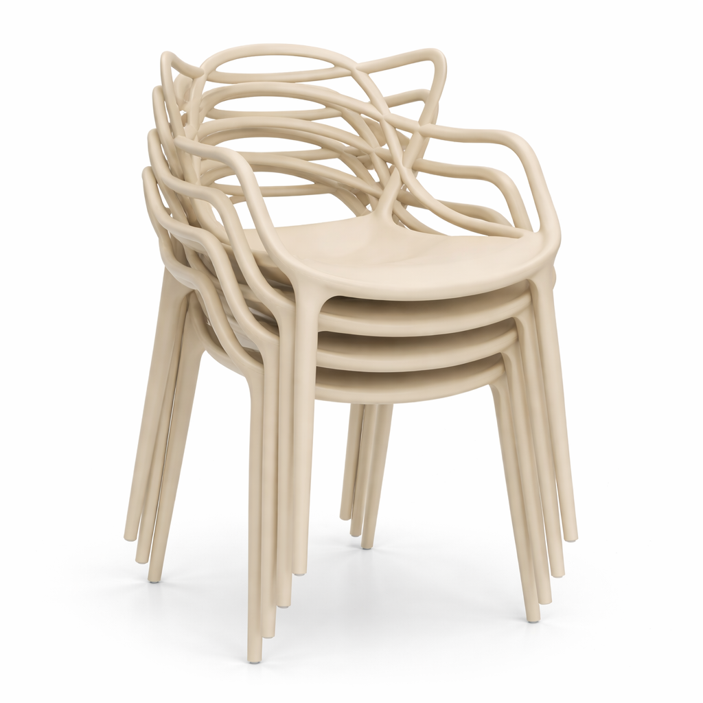 Chaise Milan Sand – Design Naturel | Intérieur & Extérieur